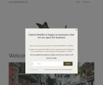 Botello.com(Galeria Botello) Screenshot