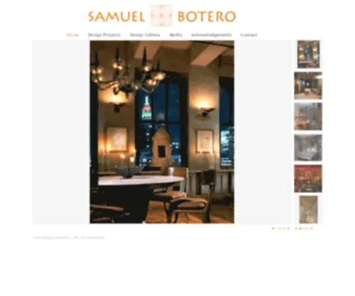 Botero.com(Samuel Botero) Screenshot