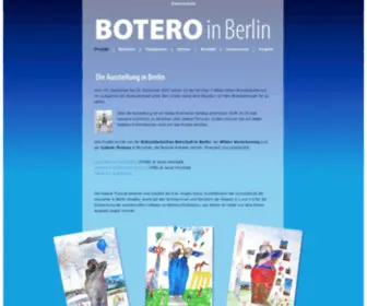 Boteroinberlin.com(Botero in Berlin) Screenshot