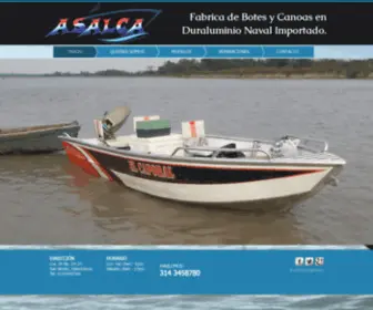 Botesasalca.com(Botes Asalca) Screenshot