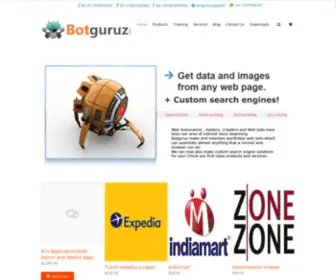 Botguruz.com(Custom crawlers) Screenshot