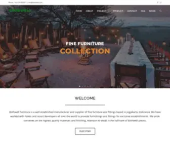 Bothwell.com(Bothwell Fine Furniture Indonesia) Screenshot