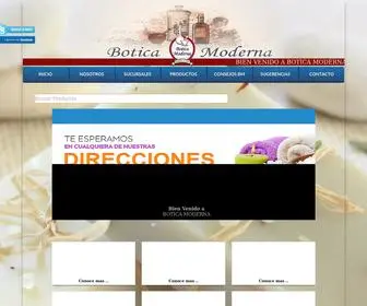 Boticamoderna.com.mx(Botica Moderna Buscador) Screenshot