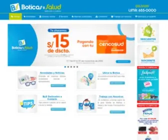 Boticasysalud.com(Inicio) Screenshot