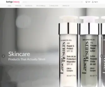 Botigabeauty.com(Botiga Beauty) Screenshot