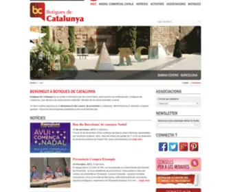 Botiguesdecatalunya.cat(Botigues de Catalunya) Screenshot