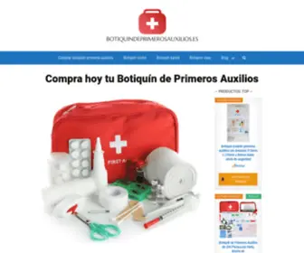 Botiquin-DE-Primeros-Auxilios.es(Botiquín) Screenshot