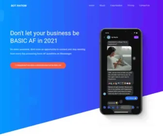 Botnation.com.au(#1 Facebook Bot Agency In Australia) Screenshot