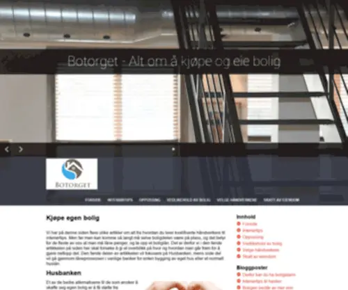 Botorget.no(Kjøpe egen bolig) Screenshot