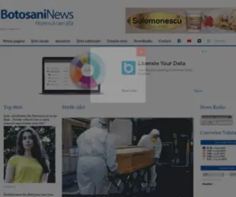 Botosaninews.ro(Cel mai bun site de stiri din Botosani) Screenshot