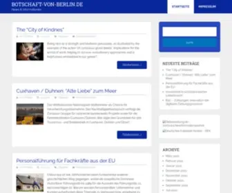 Botschaft-Von-Berlin.de(News & Informationen) Screenshot