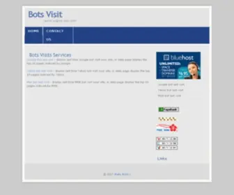 Botsvisit.com(Bots Visits Services Bots Visit) Screenshot