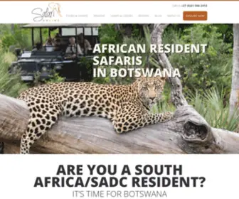 Botswanasafari.co.za(Find out what you need to know & we’ll take care of the rest) Screenshot