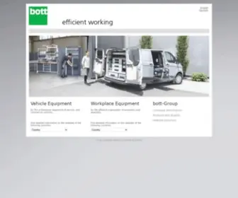 Bott-Group.com(Die Bott Gruppe) Screenshot