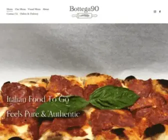 Bottega90.com(Bottega 90) Screenshot