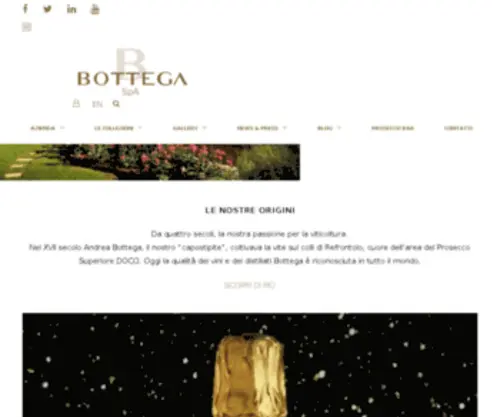 Bottegagold.com(HTML Meta Tag) Screenshot