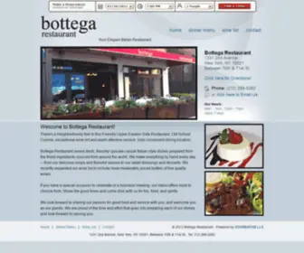 Bottegany.com(Bottega Restaurant) Screenshot