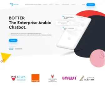 Botter.live(Your Enterprise Arabic Chatbot) Screenshot