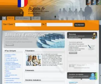 Bottin.fr(Bottin) Screenshot
