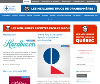 Bottinquebec.com(Annuaire de sites québécois) Screenshot