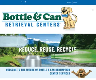 Bottleandcanrc.com(Clean and Accurate New York Bottle & Can Redemption Center) Screenshot