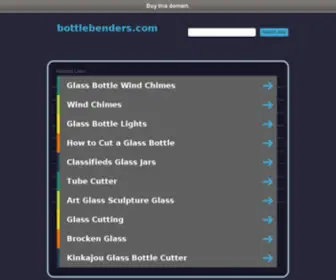 Bottlebenders.com(Bottlebenders) Screenshot