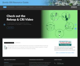 Bottlebill.net(Bottle Bill Resource Guide) Screenshot