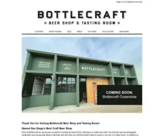 Bottlecraftbeer.com(Bottlecraft) Screenshot