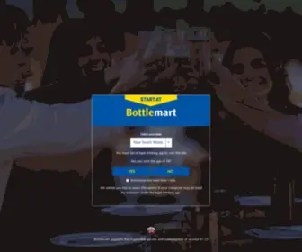 Bottlemart.com.au(Home) Screenshot