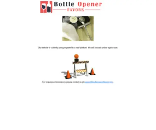 Bottleopenerfavor.com(Bottle Opener) Screenshot