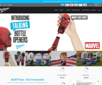 Bottlepops.com(Bottle pop) Screenshot