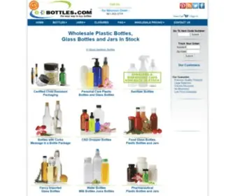 Bottles.com(E home page) Screenshot
