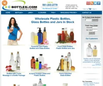 Bottles.us(Plastic Bottles Glass Bottles Jars Wholesale) Screenshot