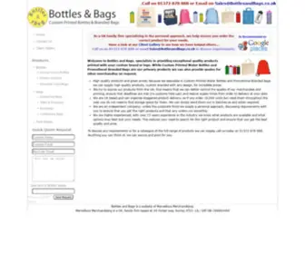 Bottlesandbags.co.uk(Bottles and Bags) Screenshot