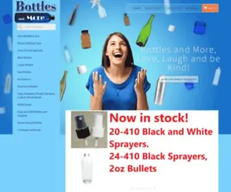 Bottlesandmore.com(Bottles and More) Screenshot