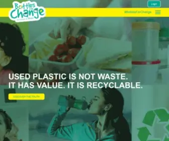 Bottlesforchange.in(Bottles for Change) Screenshot