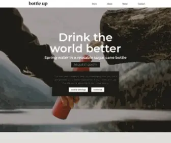 Bottleup.com(Bottled spring water) Screenshot