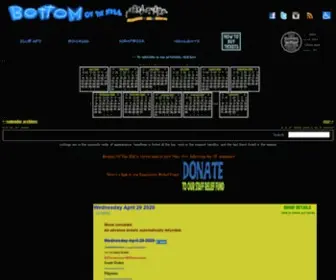 Bottomofthehill.com(Bottom of the Hill) Screenshot