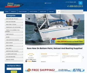 Bottompaintstore.com(Bottom Paint Store) Screenshot