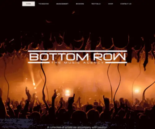 Bottomrow.com(The main competence of BOTTOM ROW certainly) Screenshot