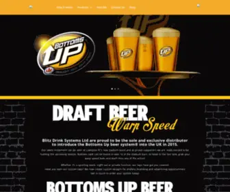 Bottomsupbeeruk.com(Draught Beer) Screenshot