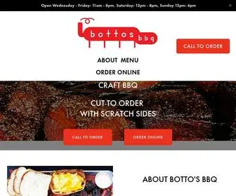 Bottosbbq.com(Botto's Craft BBQ) Screenshot