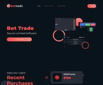 Bottrade.io(Bot Trade) Screenshot