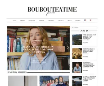 Boubouteatime.com(HOME) Screenshot