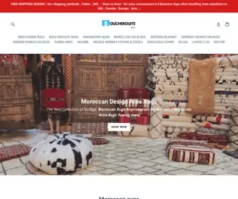 Boucherouiterug.com(Moroccan Rugs From Morocco) Screenshot