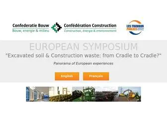 Bouclezlaboucle.org(European Symposium "Excavated soil & Construction waste) Screenshot