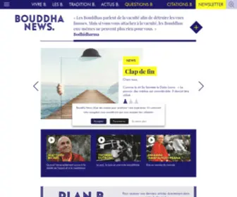 Bouddhanews.fr(Bouddha News) Screenshot