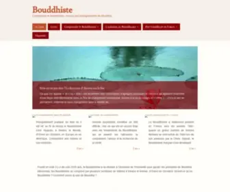 Bouddhiste.net(Comprendre le Bouddhisme) Screenshot