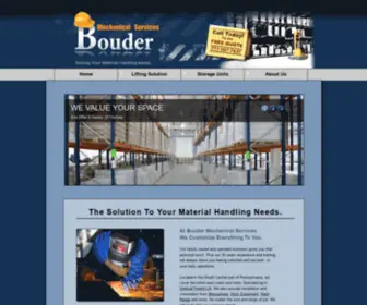 Bouder.com(Material Handling Service) Screenshot