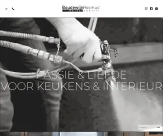 BoudewijNhosmus.nl(Boudewijn Hosmus passie voor keukens en interieur) Screenshot